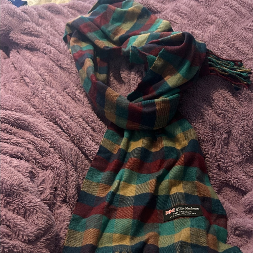Scottish Plaid Scarf